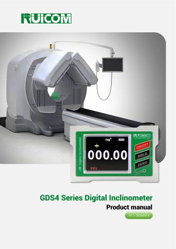 GDS4 Series Digital Inclinometer