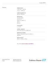 Capteur de pression absolue et relative Cerabar PMP21 - 4