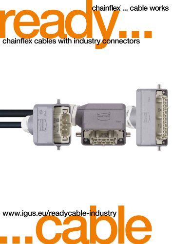 chainflex® cable with industrial connectors