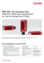 DRT 25C Dynamic reference diffuse sensor - 1