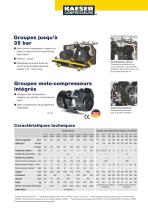 Compresseurs à pistons de qualité industrielle - 5