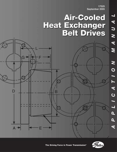 Air Cooled heat Exchanger Belt Drives