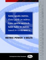 Gates Metric Power Belts