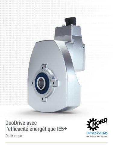 DuoDrive avec l’efficacité énergétique IE5+