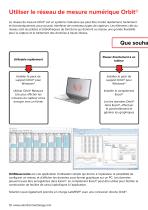 RÉSEAU DE MESURES  NUMERIQUES  Orbit3 ® - 10