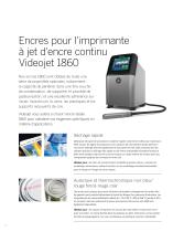 Encres et solvants Videojet 1860 - 6