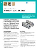 Videojet® 2351 and 2361 - 1