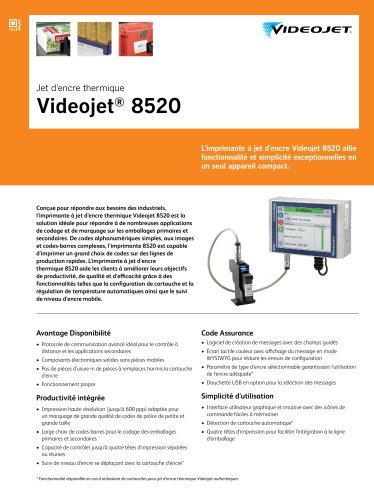 Videojet® 8520