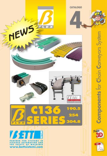 C136 Series - Components for Chain Conveyors System