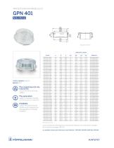 Fiche technique GPN 401 - 2