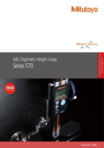 ABS Digimatic Height Gage Series 570