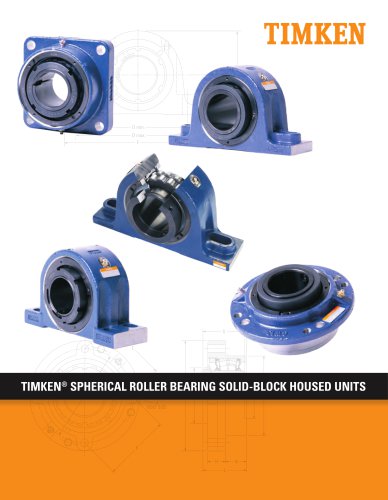 Spherical Roller Bearing Solid Block Housed Units