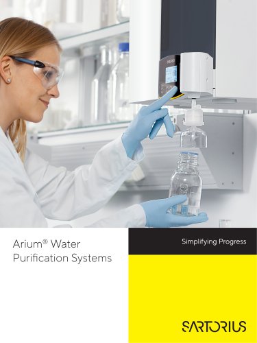 Arium® Water Purification Systems