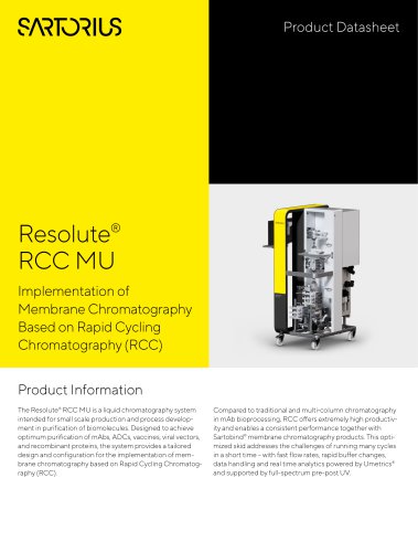 Resolute® RCC MU