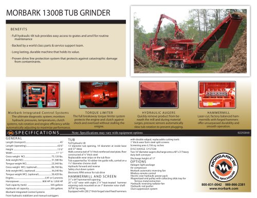 1300B Tub Grinder 