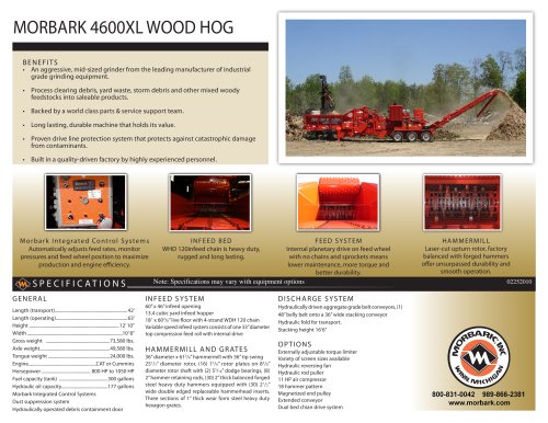 4600XL Wood Hog 