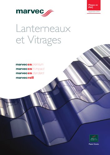 Brochure Marvec Lanterneaux et vitrages