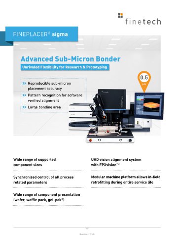 Product Flyer FINEPLACER® sigma