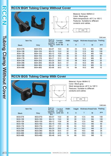 BGH Tubing Clamp Without Cover