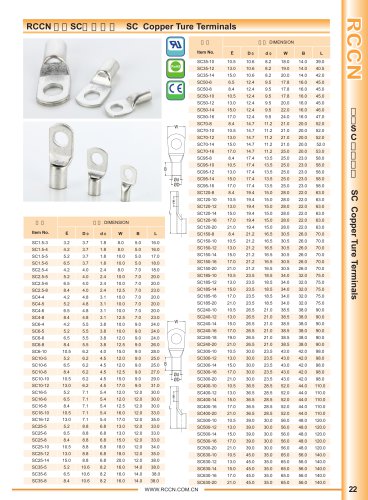 Cold - pressed end specifications