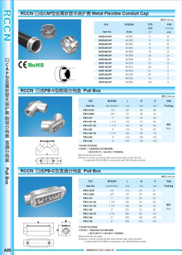 Metal Flexible Conduit Cap