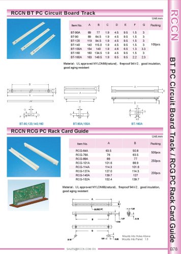 RCCN BT PC Circuit Board Track