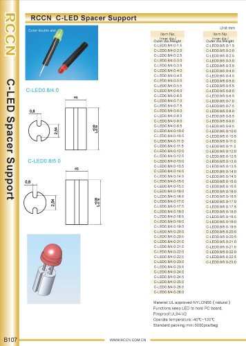 RCCN  C-LED Spacer Support