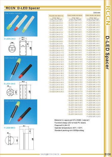 RCCN  D-LED Spacer