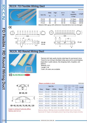 RCCN  FD Flexible Wiring Duct