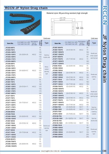 RCCN JF Nylon Drag chain C66