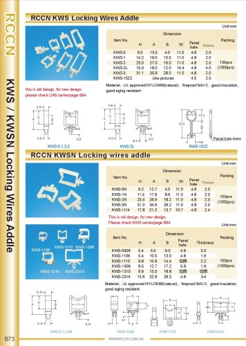 RCCN KWS Locking Wires Addle