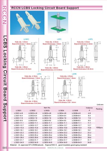 RCCN LCBS Locking Circuit Board Support