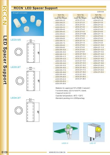 RCCN  LED Spacer Support B109