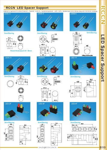 RCCN  LED Spacer Support B110