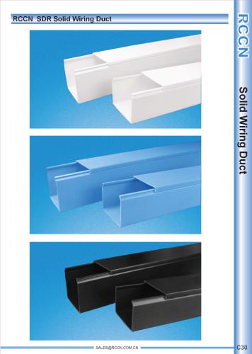 RCCN  SDR Solid Wiring Duct C30