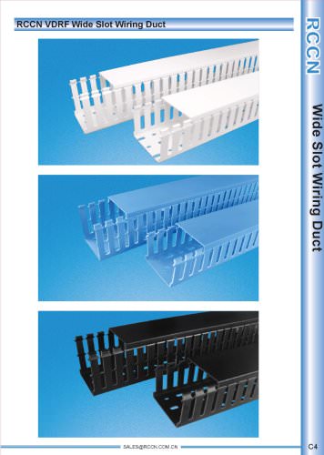 RCCN VDRF Wide Slot Wiring Duct C4