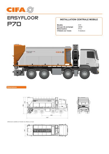 EASYFLOOR P70 - FR | Datasheet