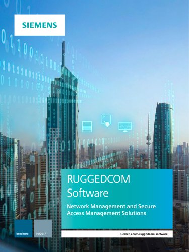 RUGGEDCOM Software Brochure