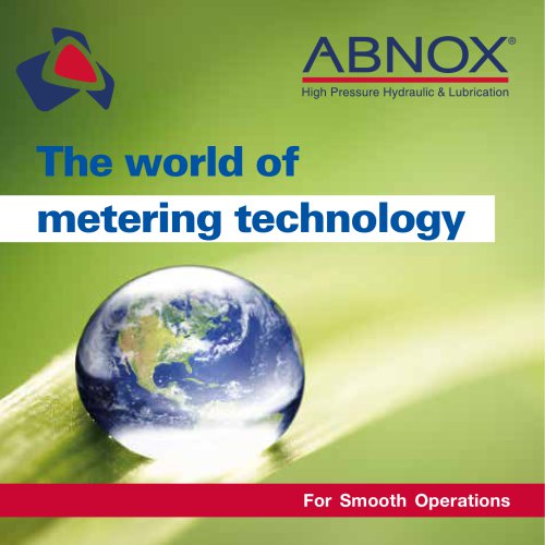 The world of metering technology