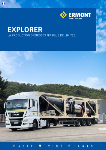 EXPLORER - La production d'enrobés n'a plus de limites