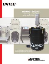 Mobius Recycler Condensing Liquid Nitrogen, HPGe Radiation Detector Cooling System