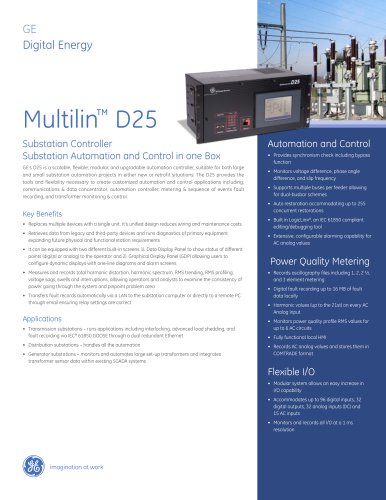 Multilin™ D25