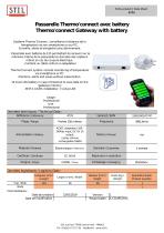 Thermo'connect Gateway with battery