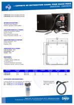 Coffrets de distribution gasoil pour usage privé: COJEV2533A - COJEV5833A - 1