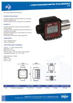 Compteur/Débimètre étalonnable K24 - 1