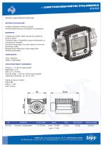 Compteur/Débimètre étalonnable: K24-ALU