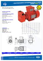 Electropompe ATEX gasoil: ADF11 - 1