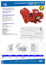 Electropompes ATEX gasoil: ADF12 - ADF13 - 1