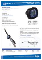 Pistolet de distribution avec compteur électronique pour huile: KNEXT-KPN