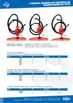 POMPES MANUELLES ÉQUIPÉES EN TRANSVASEUR DE FÛTS - 1